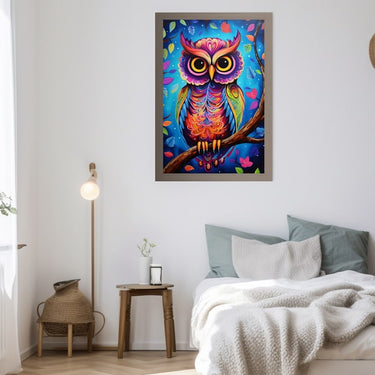 Peinture Chouette Maternelle